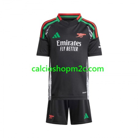 Arsenal Bambino Maglia Trasferta 2024/2025 Manica Corta
